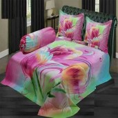 https://www.paikeri.com/Double Size Cotton Bed Sheet 3 pcs 549