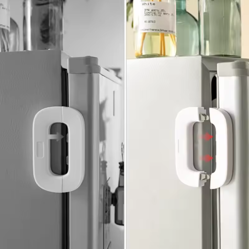 (1PCS) Household refrigerator lock freezer door lock